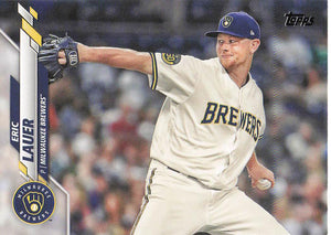 2020 Topps Series 2 Eric Lauer #589