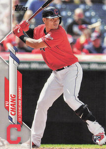 2020 Topps Series 2 Yu Chang #590 RC