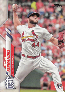 2020 Topps Series 2 Junior Fernandez #615 RC