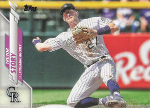 2020 Topps Series 2 Trevor Story #637