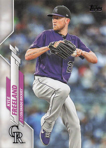 2020 Topps Series 2 Kyle Freeland #666