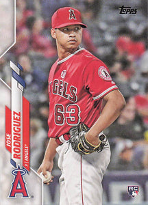 2020 Topps Series 2 Jose Rodriguez #678 RC