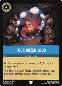 2023 Disney Lorcana Rise of the Floodborn  Four Dozen Eggs  #163