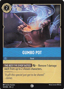 2023 Disney Lorcana Rise of the Floodborn  Gumbo Pot  #167