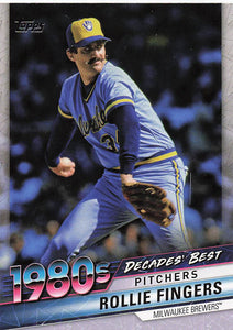 2020 Topps - Decades Best Series 2 Rollie Fingers #DB-67