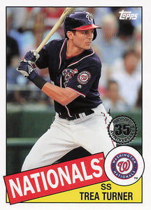 2020 Topps 1985 Topps Baseball Series 2 Trea Turner #85TB-50