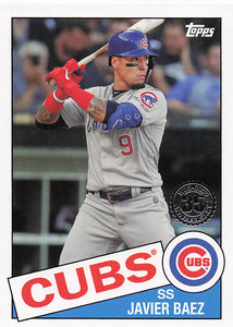 2020 Topps 1985 Topps Baseball Javier Baez #85TB-8