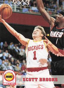 1993-94 NBA Hoops Scott Brooks #76