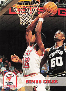 1993-94 NBA Hoops Bimbo Coles #111