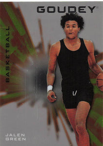 2021 Upper Deck Goodwin Champions Goudey Platinum Jalen Green #G20