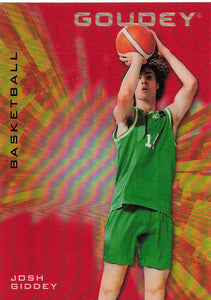 2021 Upper Deck Goodwin Champions Goudey Platinum Red Josh Giddey #G49