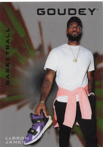 2021 Upper Deck Goodwin Champions Goudey Platinum LeBron James #G50