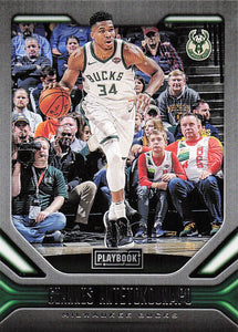 2019-20 Panini Chronicles Playbook Giannis Antetokounmpo #178