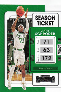 2021-22 Panini Contenders Dennis Schröder #54