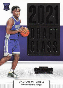 2021-22 Panini Contenders - 2021 Draft Class Contenders Davion Mitchell #9 RC