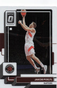 2022-23 Panini Donruss Optic Jakob Poeltl #187