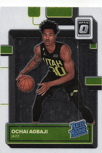 2022-23 Panini Donruss Optic Ochai Agbaji #205 RC