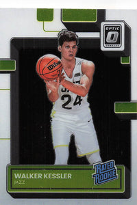 2022-23 Panini Donruss Optic Walker Kessler #213 RC