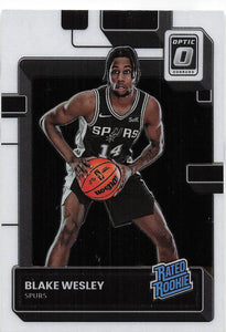 2022-23 Panini Donruss Optic Blake Wesley #215 RC