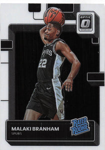 2022-23 Panini Donruss Optic Malaki Branham #222 RC