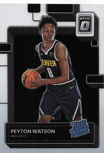 2022-23 Panini Donruss Optic Payton Watson #223 RC