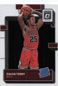 2022-23 Panini Donruss Optic Dalen Terry #232 RC