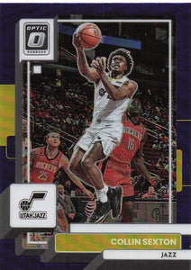 2022-23 Panini Donruss Optic Purple Prizm Collin Sexton #37