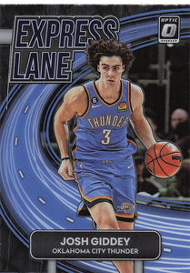 2022-23 Panini Donruss Optic Express Lane Josh Giddey #24