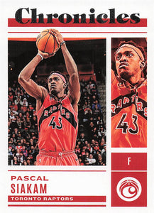 2022-23 Panini Chronicles Pascal Siakam #4