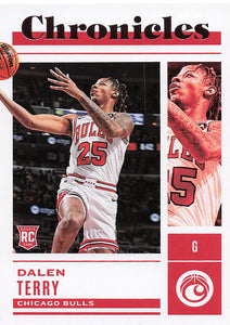 2022-23 Panini Chronicles Pink Dalen Terry #46 RC