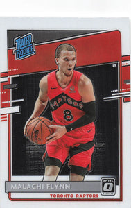 2020-21 Donruss Optic Malachi Flynn #179 RC