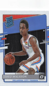 2020-21 Donruss Optic Theo Maledon #184 RC