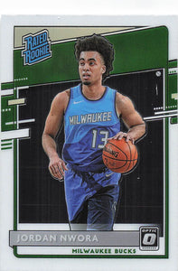 2020-21 Donruss Optic Jordan Nwora #189 RC
