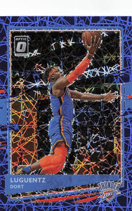 2020-21 Donruss Optic Purple Shock Prizm Luguentz Dort #94