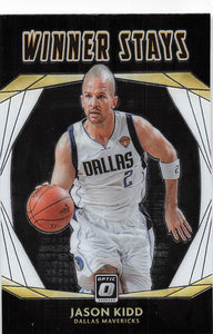 2020-21 Donruss Optic Winner Stays Jason Kidd #12