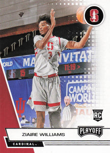 2021-22 Panini Chronicles Draft Picks Playoff Ziaire Williams #367 RC