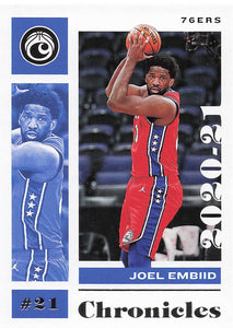 2020-21 Panini Chronicles Joel Embiid #13