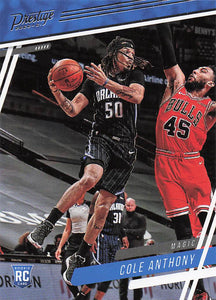 2020-21 Panini Chronicles Prestige Cole Anthony #61 RC