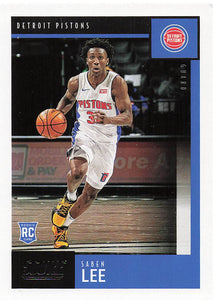 2020-21 Panini Chronicles Score Saben Lee #625 RC