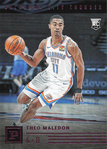 2020-21 Panini Chronicles Panini Pink Theo Maledon #128 RC
