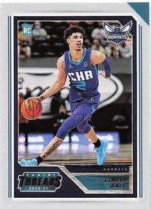 2020-21 Panini Chronicles Threads Pink LaMelo Ball #84 RC