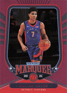 2020-21 Panini Chronicles Marquee Pink Killian Hayes #253 RC