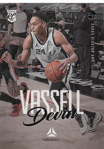 2020-21 Panini Chronicles Luminance Devin Vassell #153 RC
