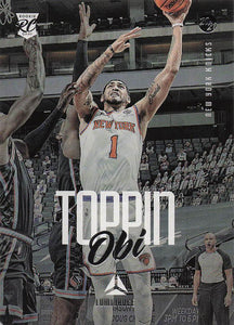 2020-21 Panini Chronicles Luminance Obi Toppin #159 RC