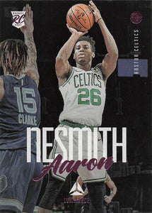 2020-21 Panini Chronicles Luminance Pink Aaron Nesmith #162 RC