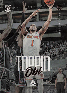 2020-21 Panini Chronicles Luminance Bronze Obi Toppin #159 RC