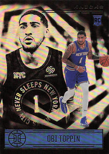 2020-21 Panini Illusions Obi Toppin #176 RC