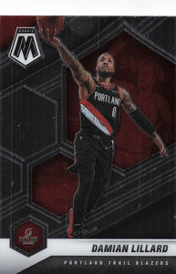 2020-21 Panini Mosaic Damian Lillard #93