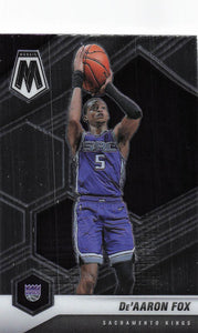 2020-21 Panini Mosaic De'Aaron Fox #168