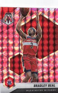 2020-21 Panini Mosaic Pink Mosaic Bradley Beal #69